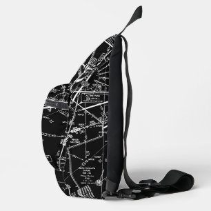 Aviation Chart Sling Bag