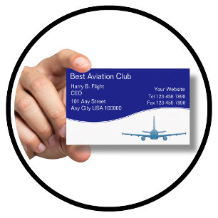 Aviation Club Business Cards