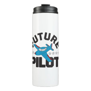 Aviation for Kids Flying High Future Pilots Plane  Thermal Tumbler