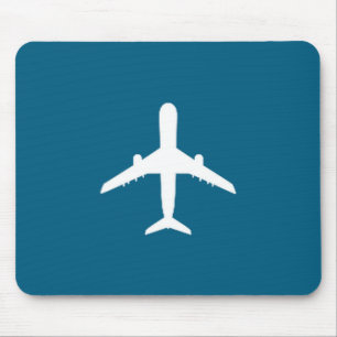 Aviation Geek Airplane Pilot Dad Mouse Pad