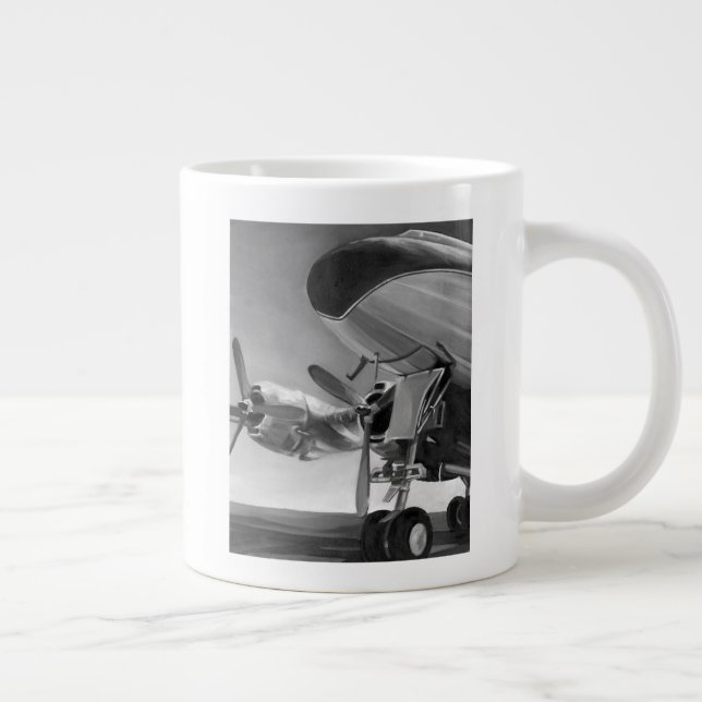 Aviation Icon Large Coffee Mug (Right)