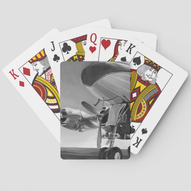 Aviation Icon Playing Cards (Back)