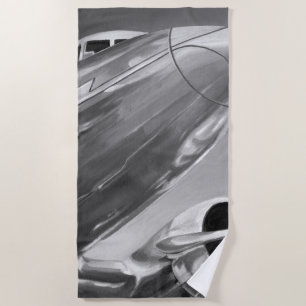 Aviation Icon: Up-Close View Beach Towel