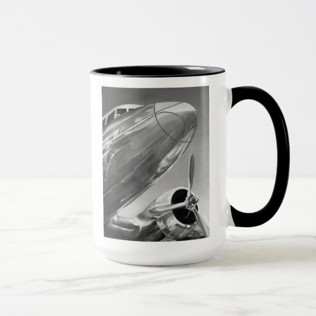 Aviation Icon: Up-Close View Mug (Right)