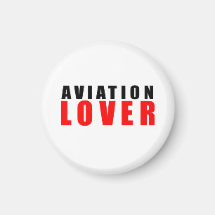 Aviation lover magnet