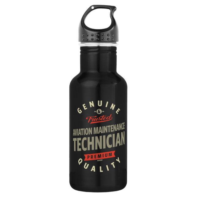 Aviation Maintenance Technician 532 Ml Water Bottle (Front)
