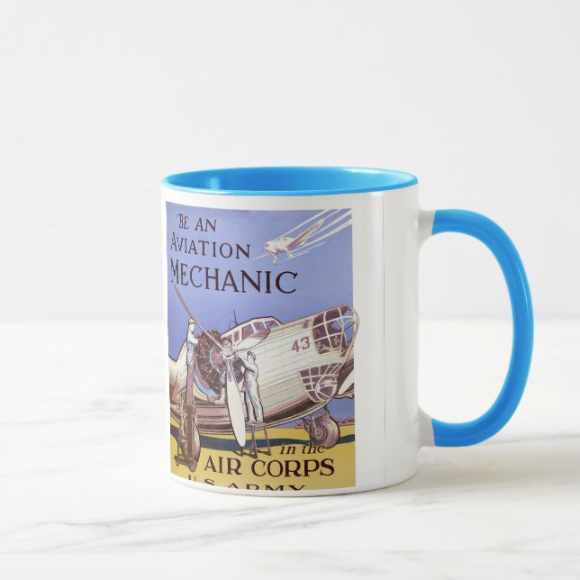 Aviation Mechanic Mug (Right)
