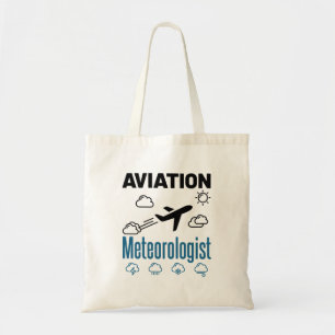 Aviation Meteorologist Meteorology Tote Bag