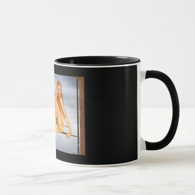 Aviation Pin-Up Mug (Right)