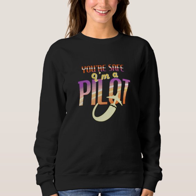 Aviation Planes Airports Sweatshirt (Front)