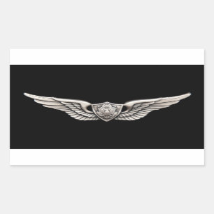 Aviation Rectangular Sticker