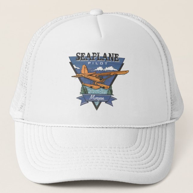 Aviation - Seaplane Pilot Trucker Hat (Front)