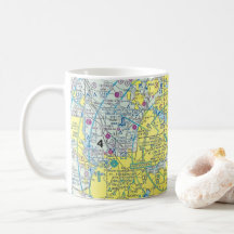 Aviation Sectional Chart Mug