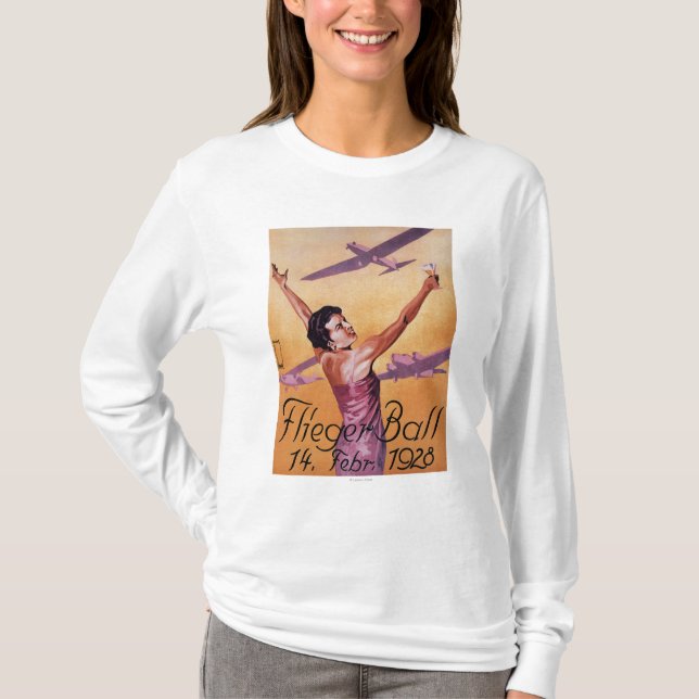 Aviation Show at Hotel Wagner Promo Poster T-Shirt (Front)