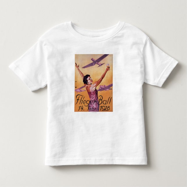 Aviation Show at Hotel Wagner Promo Poster Toddler T-Shirt (Front)