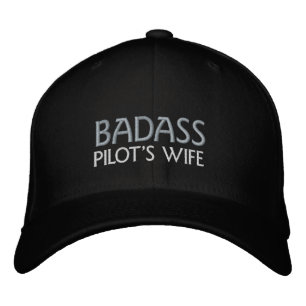 Aviation Spouse Embroidered Hat