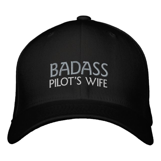Aviation Spouse Embroidered Hat (Front)