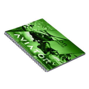 Aviator AIrcrafts Spiral Notebook