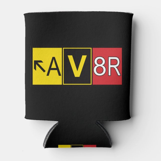 Aviator - AV8R -  Can Cooler (Front)