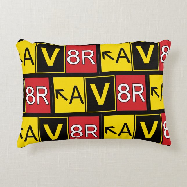 Aviator - AV8R Decorative Cushion (Front)