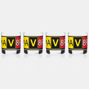 Aviator - AV8R -  Whiskey Glass