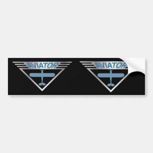 Aviator Bumper Sticker