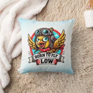 Aviator Chick Cushion