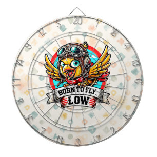 Aviator Chick Dartboard