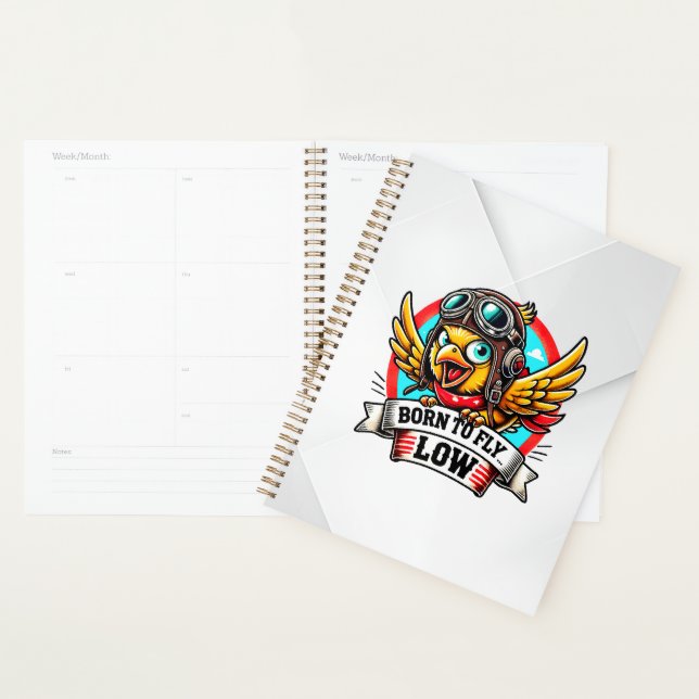 Aviator Chick Planner (Display)