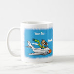 Aviator Coffee Mug<br><div class="desc">A happy aviator</div>