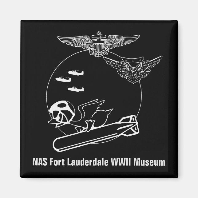 Aviator Duck Magnet (Front)