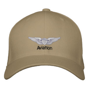 Aviator Embroidered Hat