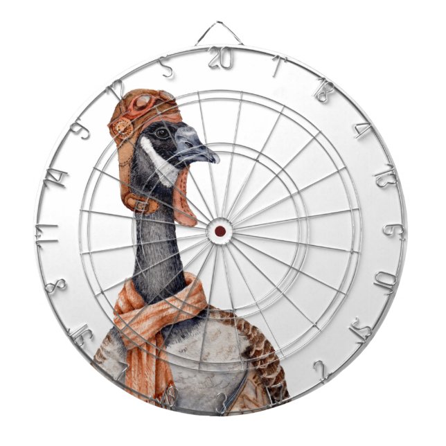 Aviator Goose Dartboard (Front)