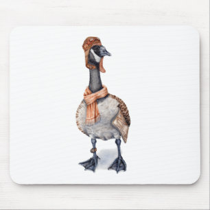 Aviator Goose Mouse Pad