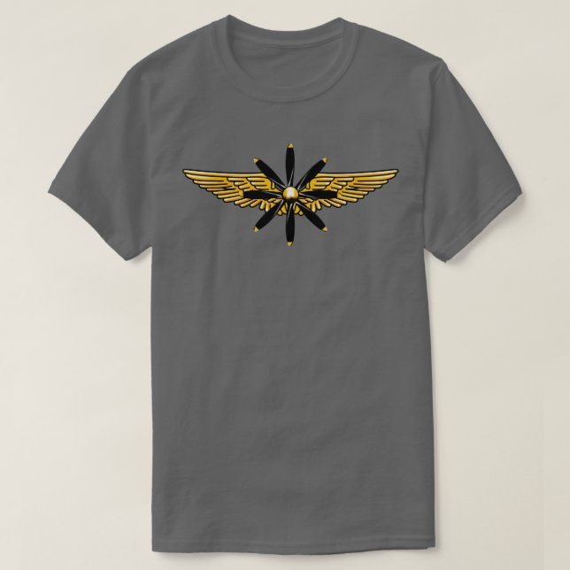 Aviator logo T-Shirt (Design Front)