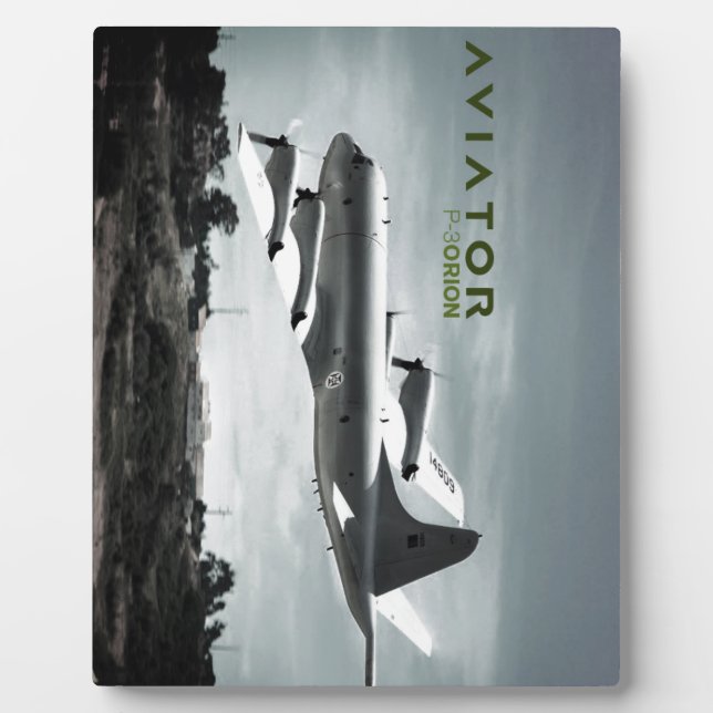 Aviator P3 Orion Aeroplane Plaque (Front)