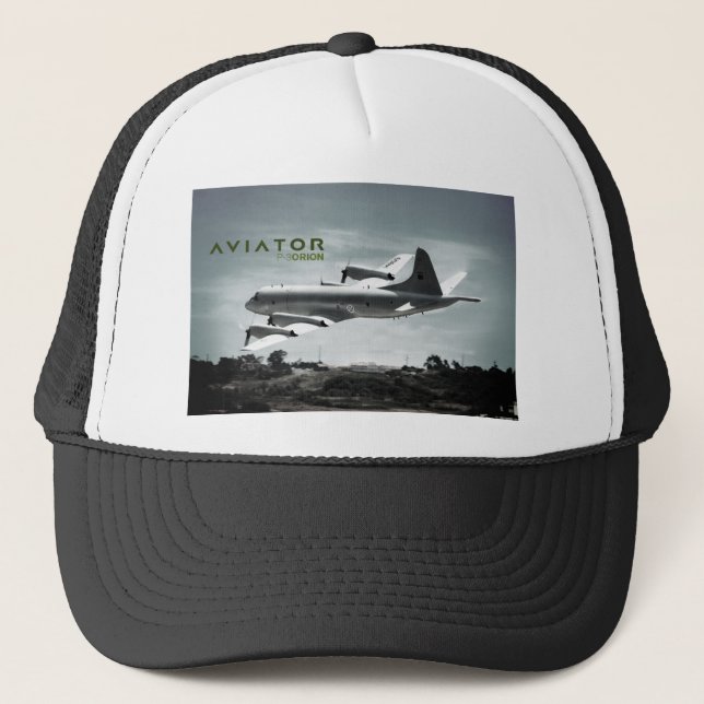 Aviator P3 Orion Aeroplane Trucker Hat (Front)