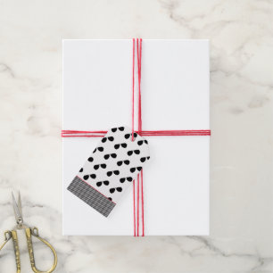 Aviator Sunglasses Pattern Pilot Aeroplane Flying Gift Tags