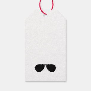Aviator Sunglasses Pilot Aeroplane Flying Cool Gift Tags