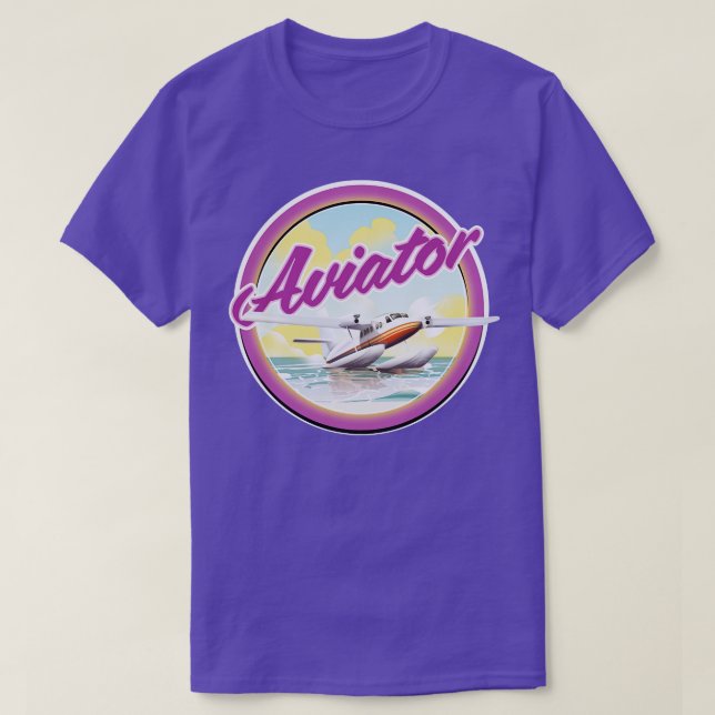 Aviator travel T-Shirt (Design Front)