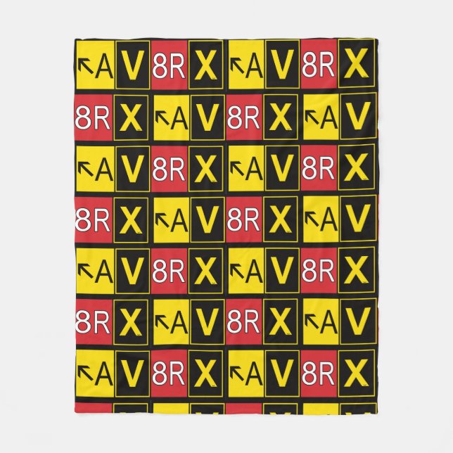 Aviatrix - AV8RX -  Fleece Blanket (Front)