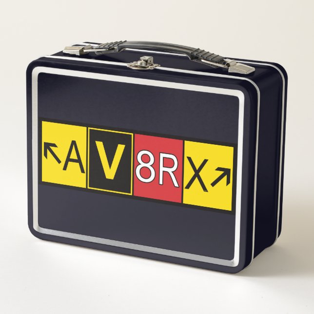 Aviatrix - AV8RX -  Metal Lunch Box (Front)