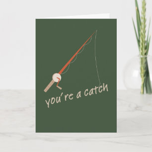 Avid Fisherman Father's Day Card