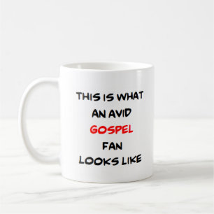 avid gospel fan coffee mug