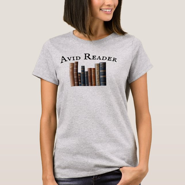 Avid Reader **** T-Shirt (Front)