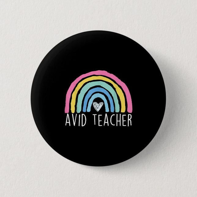 Avid Teacher Advancement Via Individual Appreciati 6 Cm Round Badge (Front)