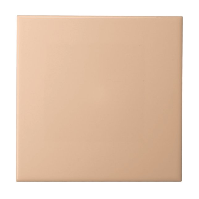 Avidly Apricot Orange Square Kitchen and Bathroom Tile (Front)