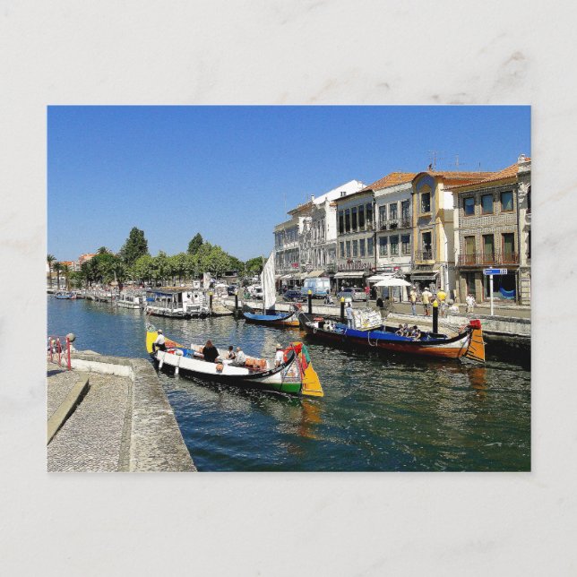 Aviero Portugal Postcard (Front)