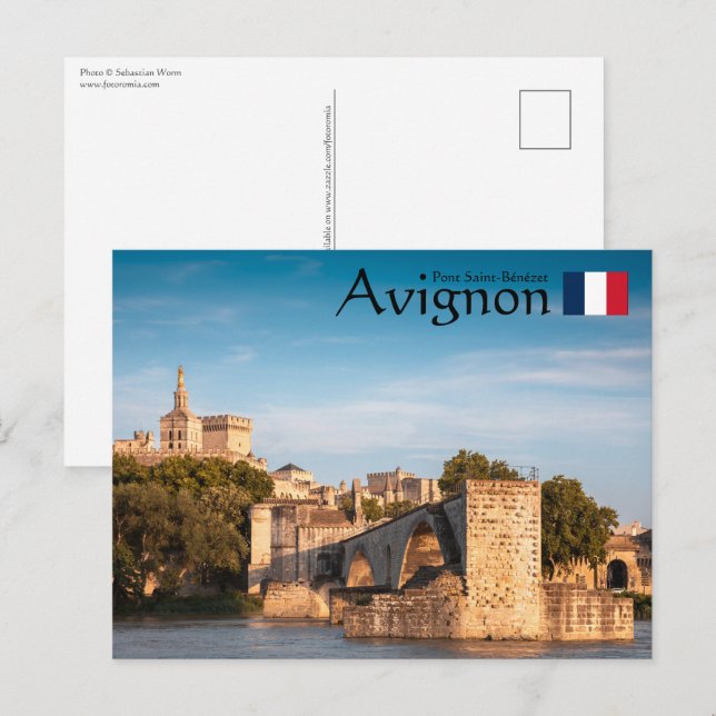 Avignon France Postcard (Front/Back)