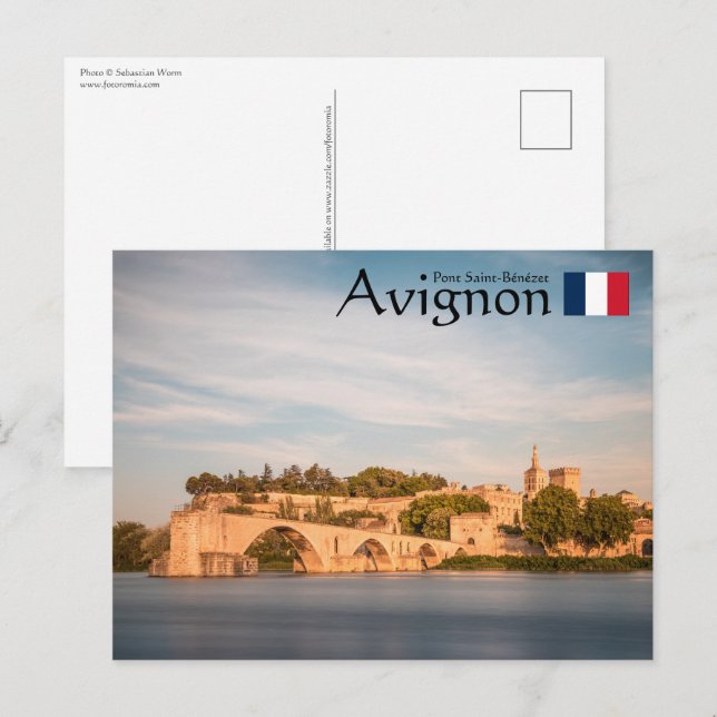 Avignon France Postcard (Front/Back)